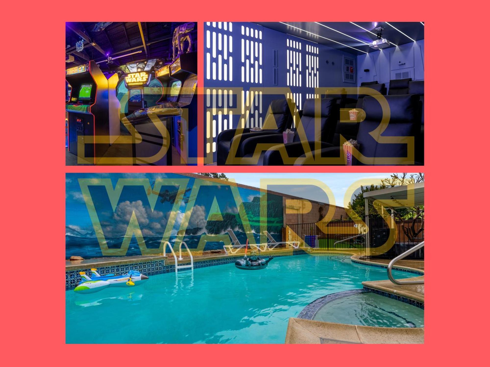 Star Wars: Heated Pool/Spa, Theater, Arcade Stanton Exterior foto